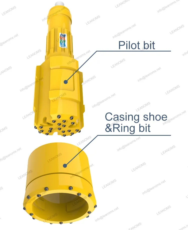 Symmetrix casing systems with rectangle lock